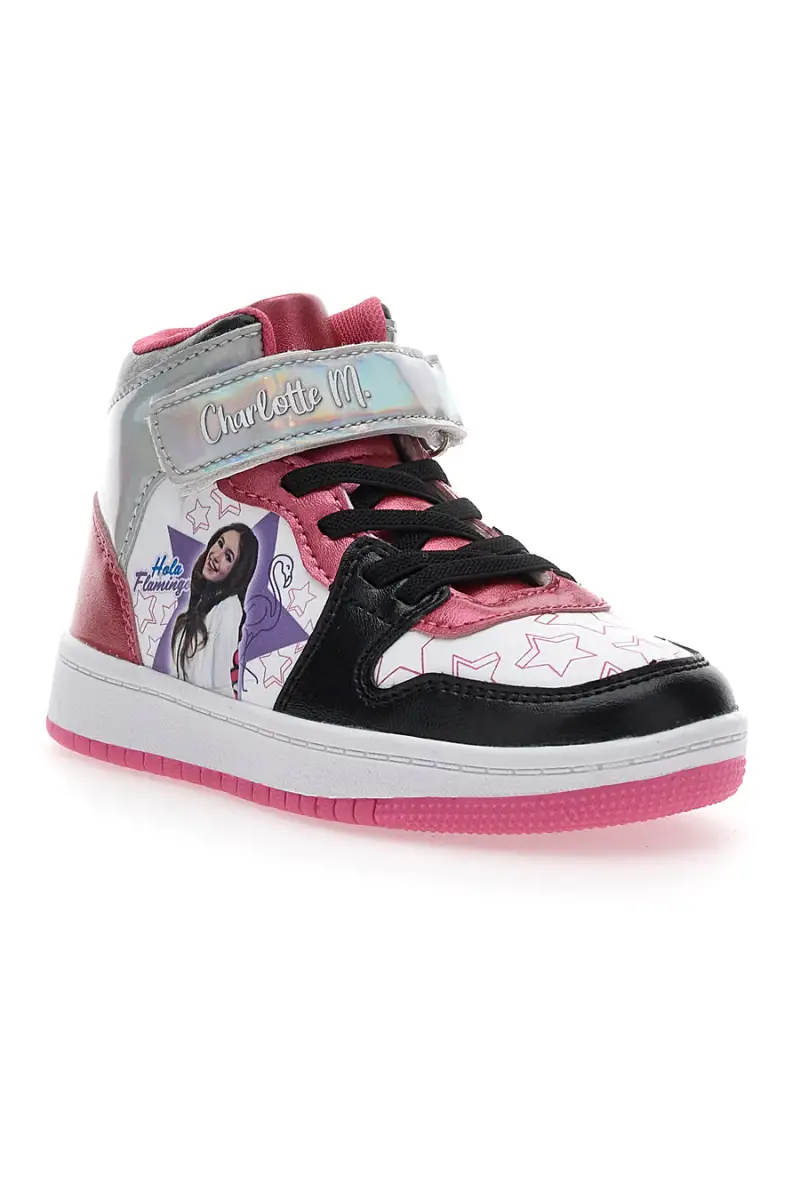 Sneakers Mid-Cut Charlotte 6705 Bianche [BIANCO miniatura 2