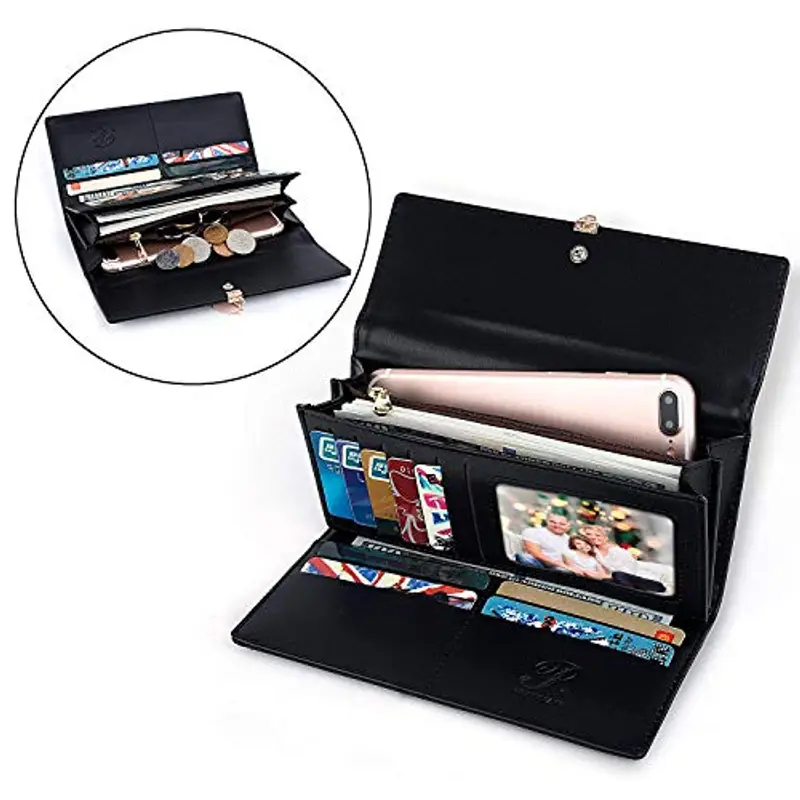 Charltu Portamonete Donna Nero 1226363 miniatura 3