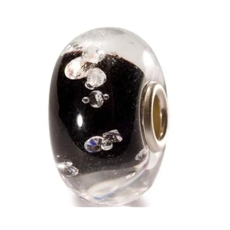 Charm Beads Trollbeads Diamante Nero Universale TGLBE-00029