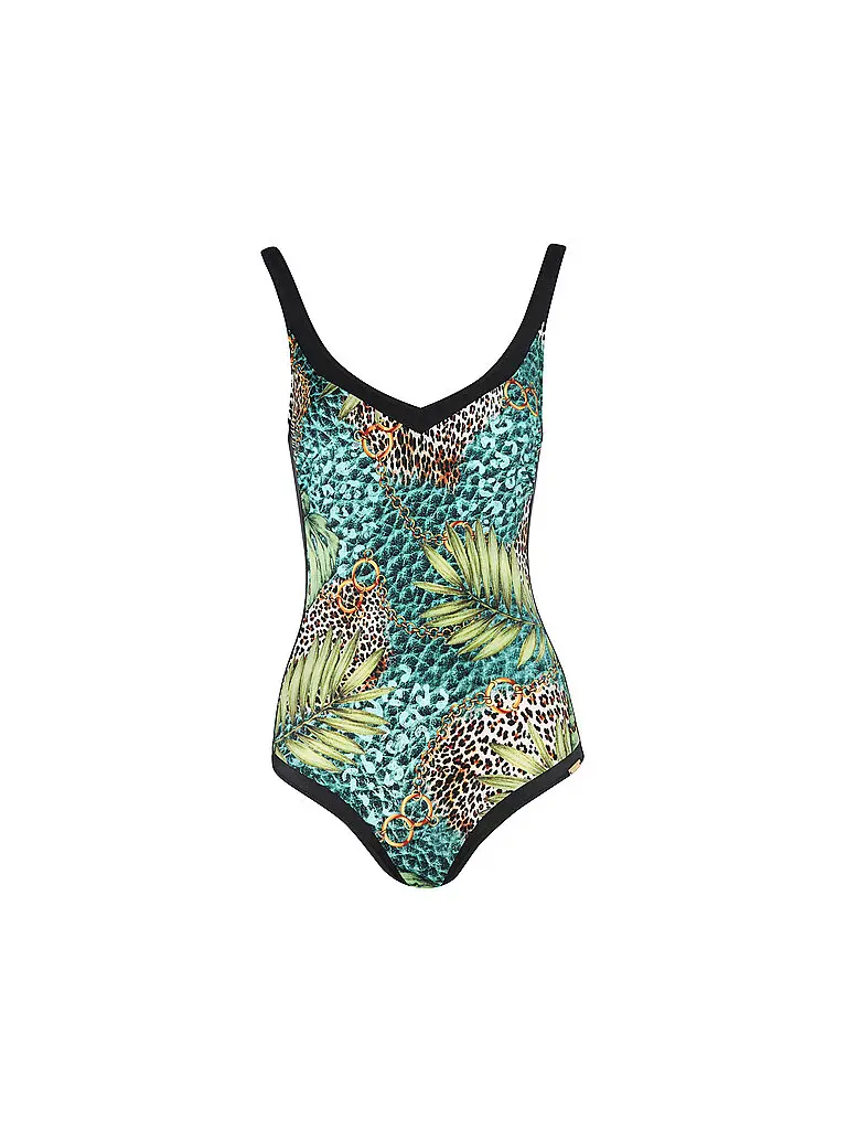 Costume da bagno da donna verde scuro | 48B