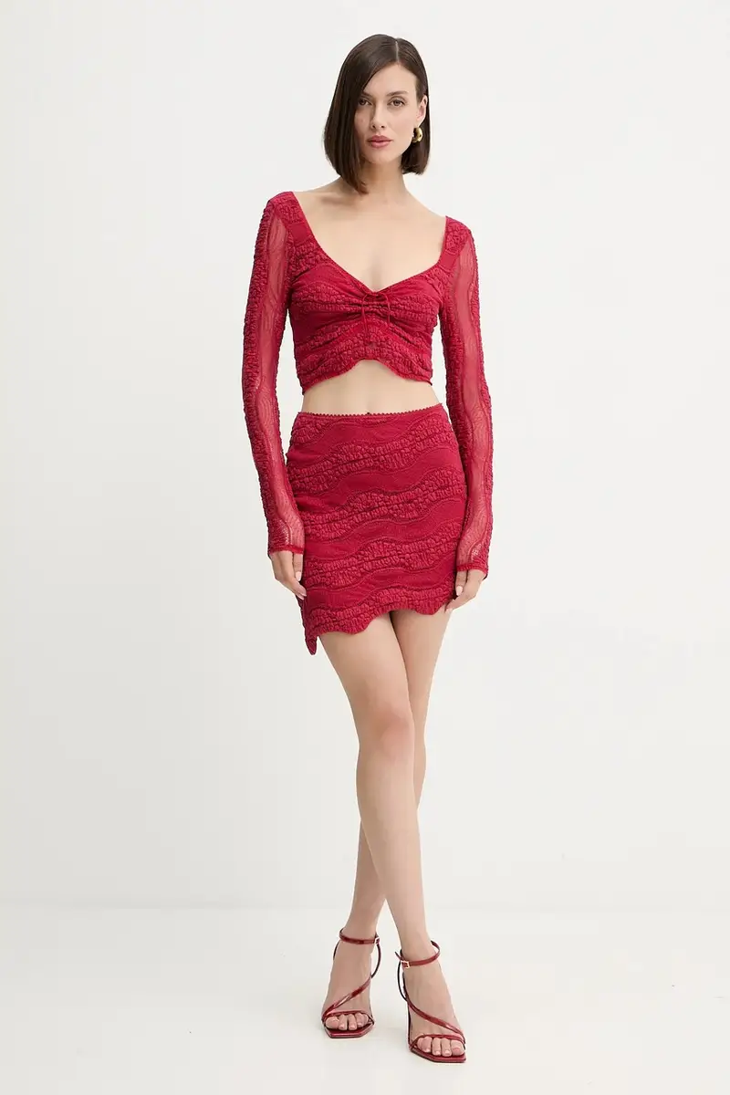 camicetta donna colore rosso 257101 miniatura 2