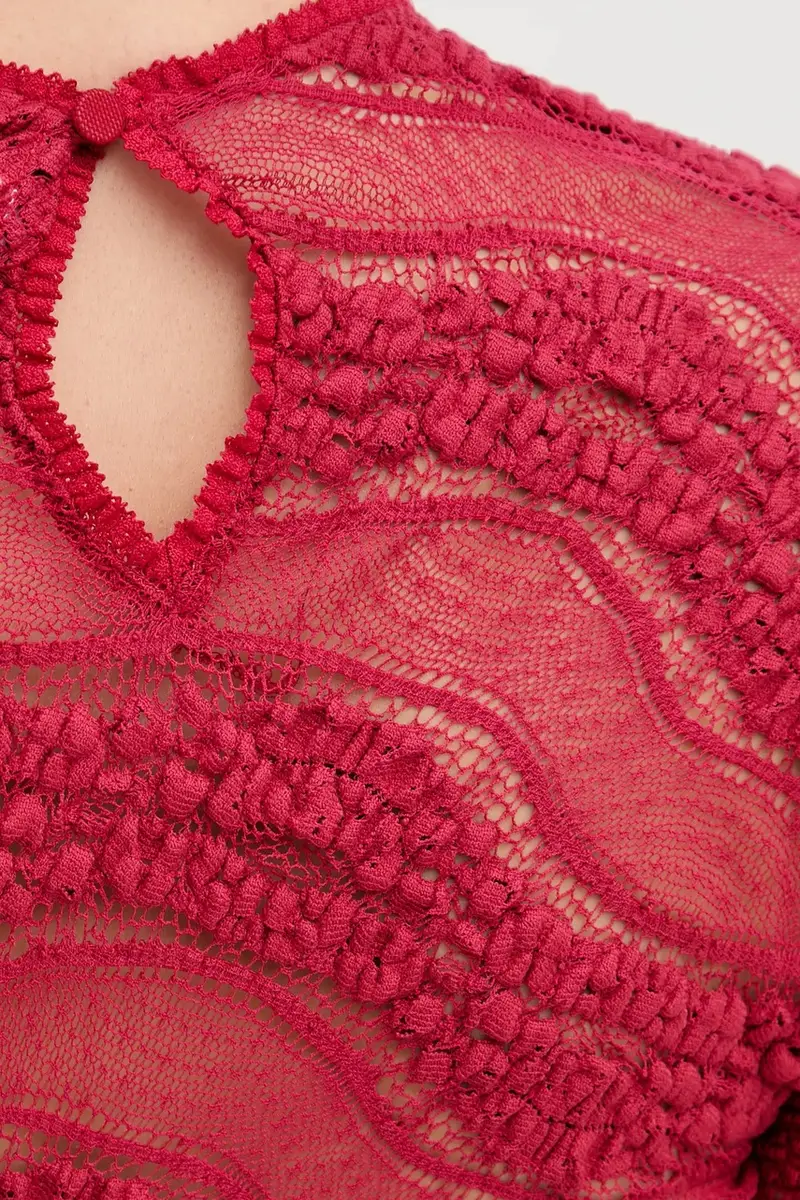 camicetta donna colore rosso 257103 miniatura 5