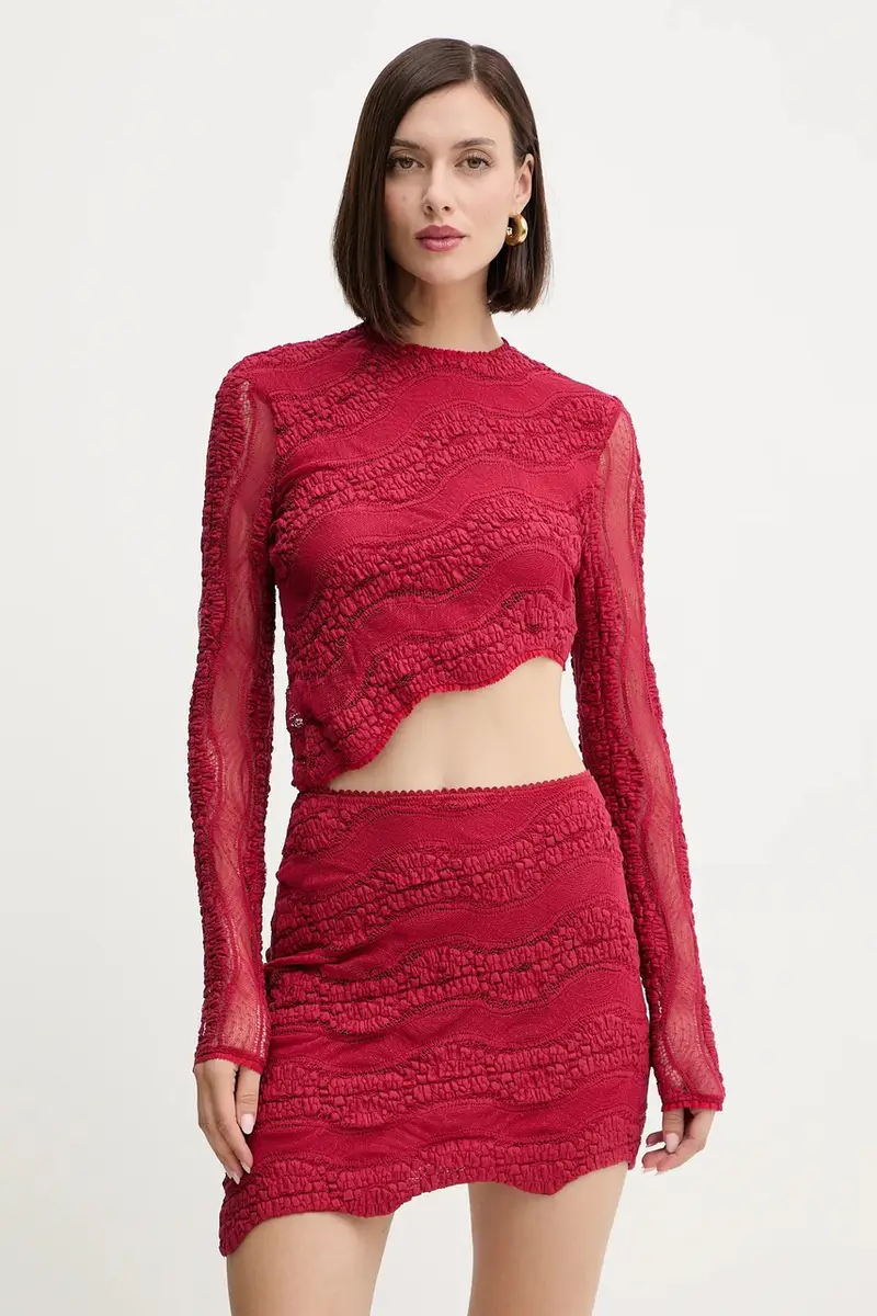 gonna colore rosso 257400 miniatura 4