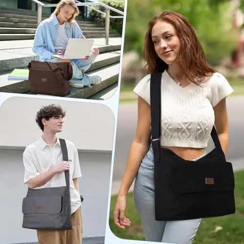 Chase Chic Borsa messenger Uomo Nero 2515722 miniatura 3