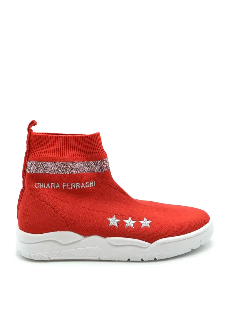 Sneaker alte Rosso