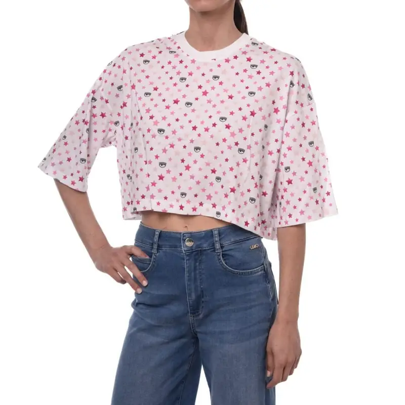 Chiara Ferragni T-shirt Donna Bianco 4190863 miniatura 2