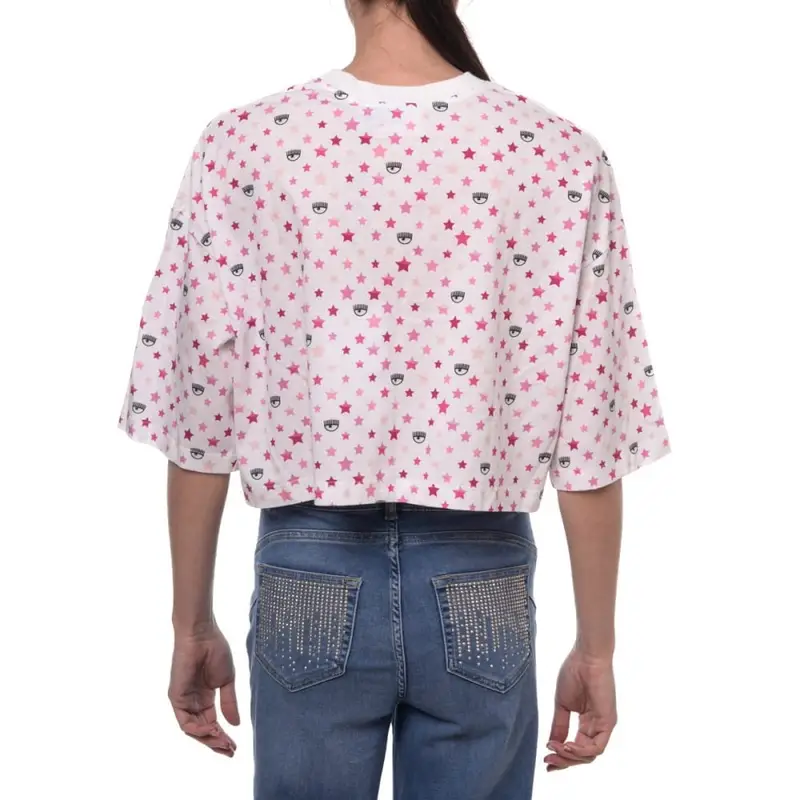 Chiara Ferragni T-shirt Donna Bianco 4190863 miniatura 3