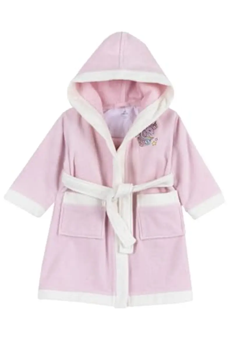 Chicco, Accappatoio Bambino e Bambina, in Morbida Spugna 100% Cotone, con Cappuccio e Cintura, Designed in Italy