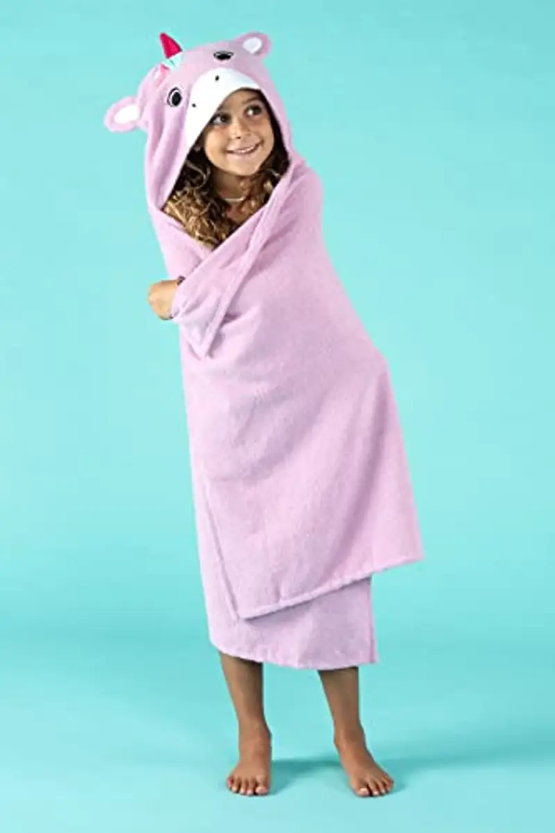 Chicco, Accappatoio in Spugna con Cappuccio, Accappatoio Bambina, Designed in Italy miniatura 2