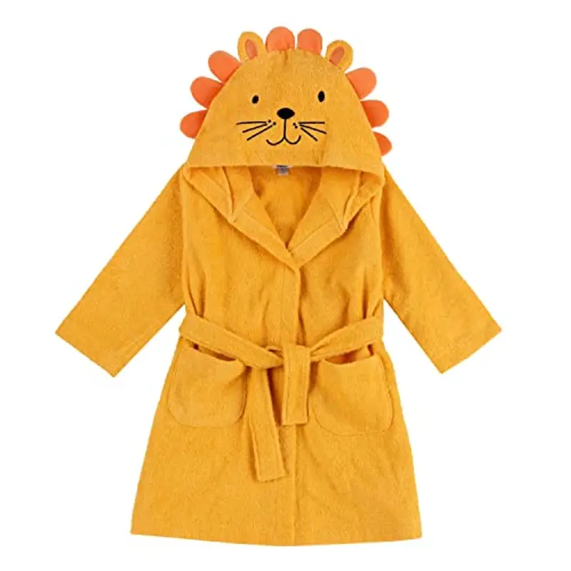 Chicco Accappatoio Leone, colorato e Divertente in Spugna Morbidissima con Cappuccio, 24 Mesi+, Multicolore, Normale Unisex-Bambini e Ragazzi