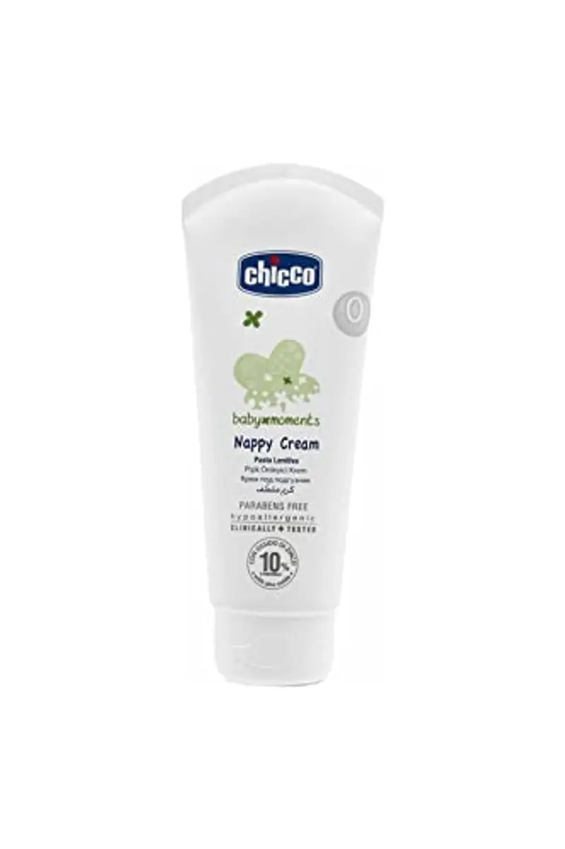 Chicco Baby Moments Pasta Lenitiva, Pasta per il Cambio, con Ossido di Zinco e Olio d'Oliva, 0+ Mesi - 100 ml
