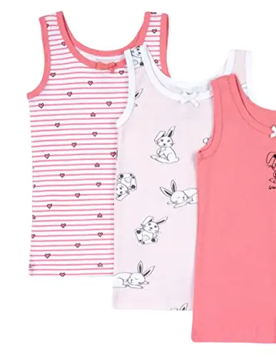 Chicco, Canottiere Bambino e Bambina, Confezione da 4, 100% Cotone, Abbigliamento Bambino e Bambina, Designed in Italy miniatura 3