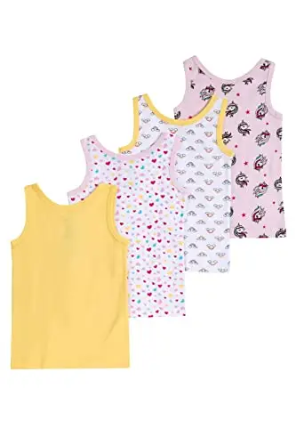 Chicco, Canottiere Bambino e Bambina, Confezione da 4, 100% Cotone, Abbigliamento Bambino e Bambina, Designed in Italy miniatura 2