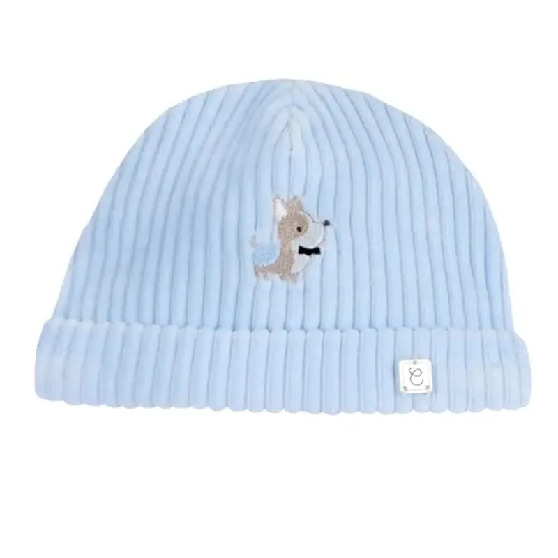 Chicco Cappello, Cappellino Unisex - Bimbi 0-24, Azzurro (2), 0-3 Mesi