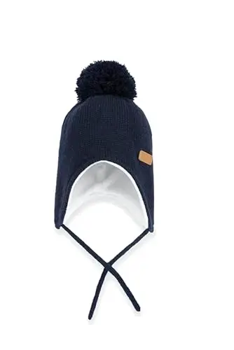 Chicco Cappello Invernale In Ciniglia, Design In Italy, Unisex - Bimbi 0-24, Blu, 0