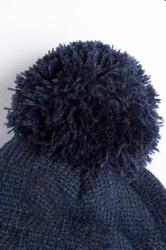 Chicco Cappello Invernale In Ciniglia, Design In Italy, Unisex - Bimbi 0-24, Blu, 0 miniatura 3