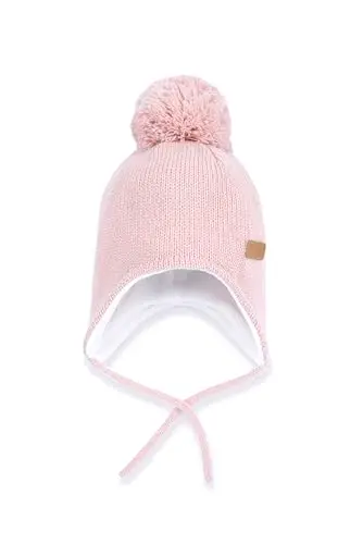 Chicco Cappello Invernale In Ciniglia, Design In Italy, Unisex - Bimbi 0-24, Rosa, 0