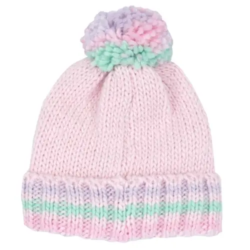 Chicco, Cappello Neonato e Neonata, Caldo, Comodo e Morbido, con Laccetti e PON PON, Abbigliamento Bambino e Bambina miniatura 2