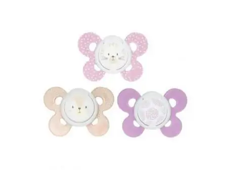 Ciuccio in silicone Chicco Physio Comfort Girl 6-16 M 2u