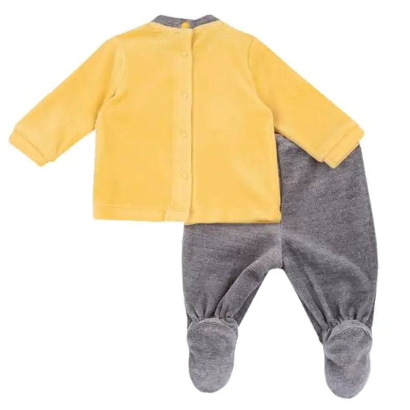 Chicco Coprifasce E Ghettina In Ciniglia, Pigiamino per bambino e neonato Bimbo 0 miniatura 2