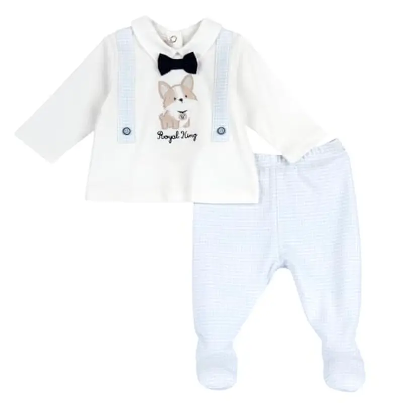 Chicco Coprifasce E Ghettina In Ciniglia, Pigiamino per bambino e neonato Unisex - Bimbi 0