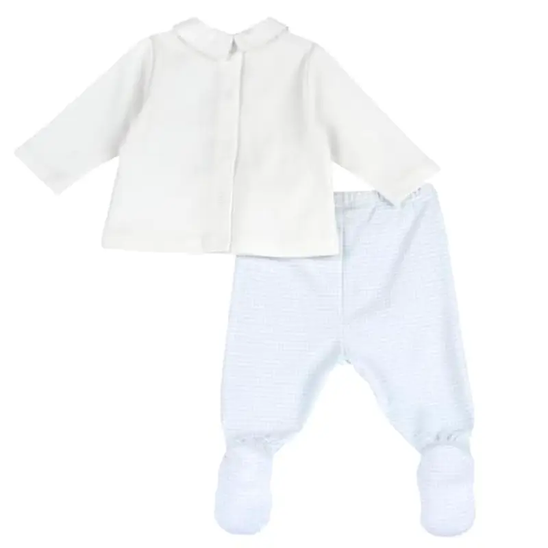 Chicco Coprifasce E Ghettina In Ciniglia, Pigiamino per bambino e neonato Unisex - Bimbi 0 miniatura 2