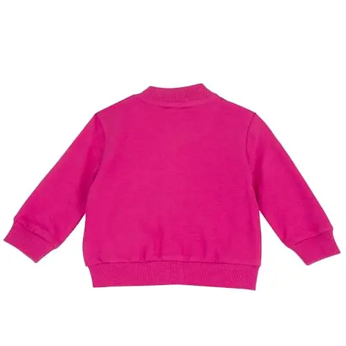 Chicco Felpa con Zip, Felpa Bimba 0-24, Fuxia (2), 6 Mesi miniatura 2