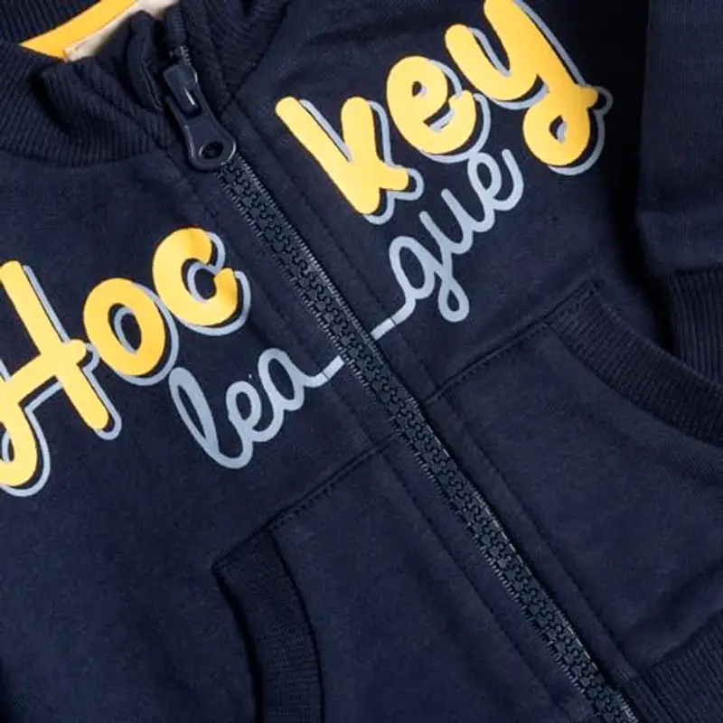 Chicco Felpa con Zip, Felpa Bimbo 0-24, Blu (2), 2 Anni miniatura 3