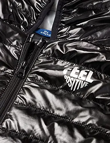 Chicco Giubbino, Giubbino con zip e cappuccio Bambine e ragazze, Nero, 68 miniatura 2