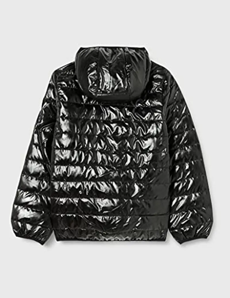 Chicco Giubbino, Giubbino con zip e cappuccio Bambine e ragazze, Nero, 92 miniatura 3