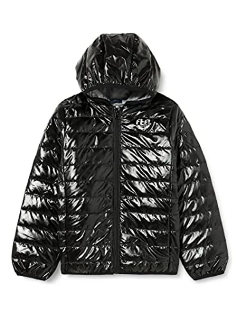 Chicco Giubbino, Giubbino con zip e cappuccio Bambine e ragazze, Nero, 98