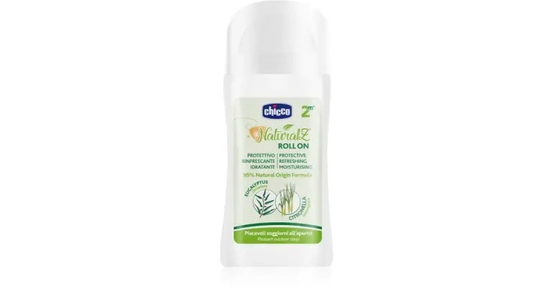 NaturalZ Roll-on protettivo e rinfrescante antizanzare 2 m+ 60 ml
