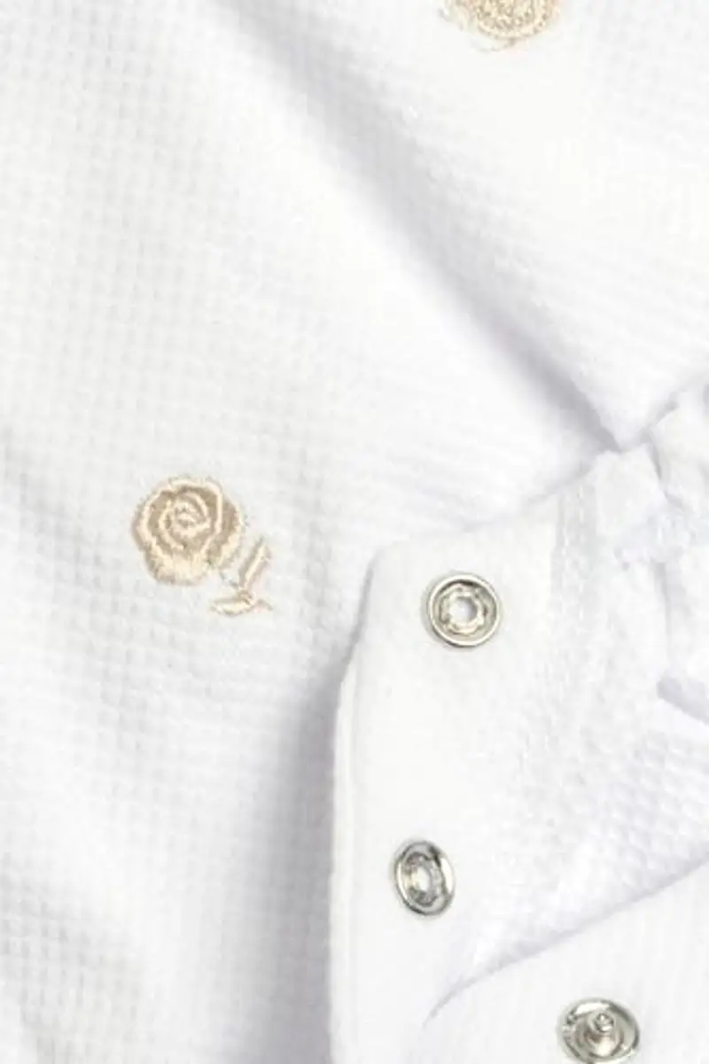 Chicco, Pagliaccetto Neonata, Elegante, In Morbido Cotone, con Comoda Apertura sulla Schiena e a Patello, Designed in Italy, Abbigliamento Neonata 0-24 Mesi miniatura 3