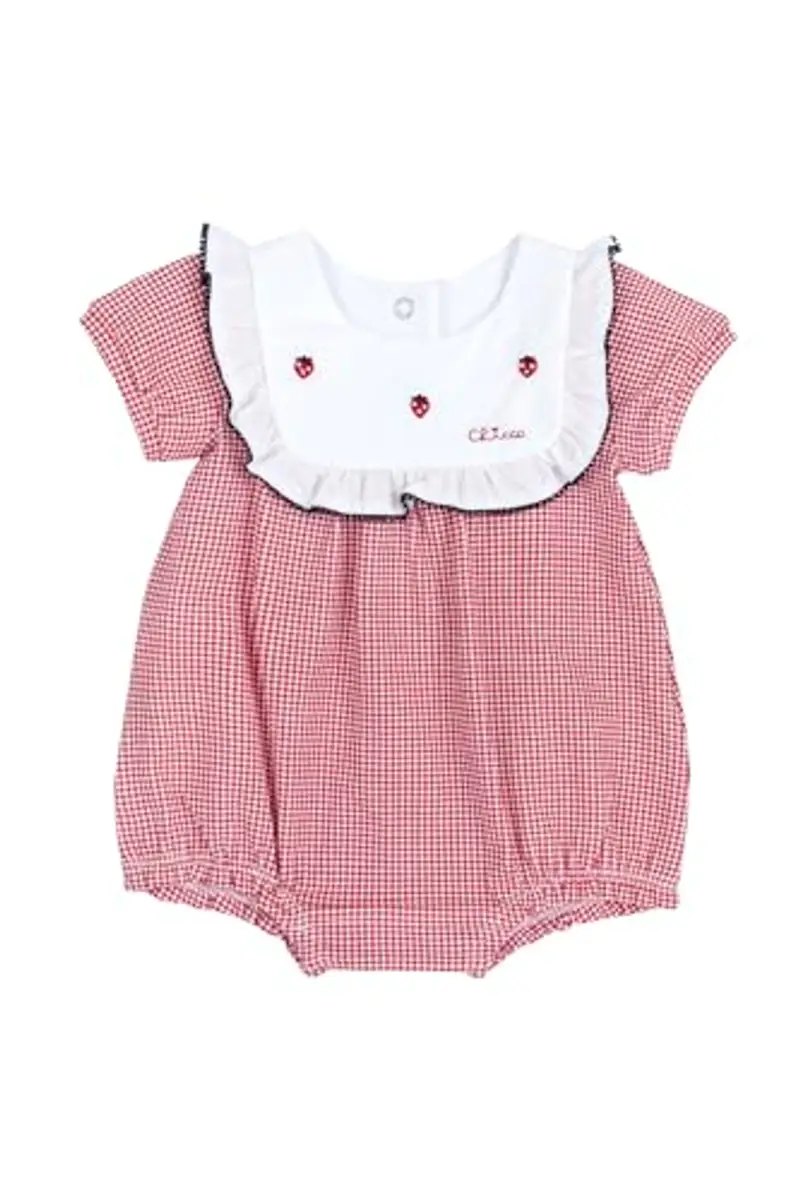 Chicco, Pagliaccetto Neonata, Elegante, In Morbido Cotone, con Comoda Apertura sulla Schiena e a Patello, Designed in Italy, Abbigliamento Neonata 0-24 Mesi