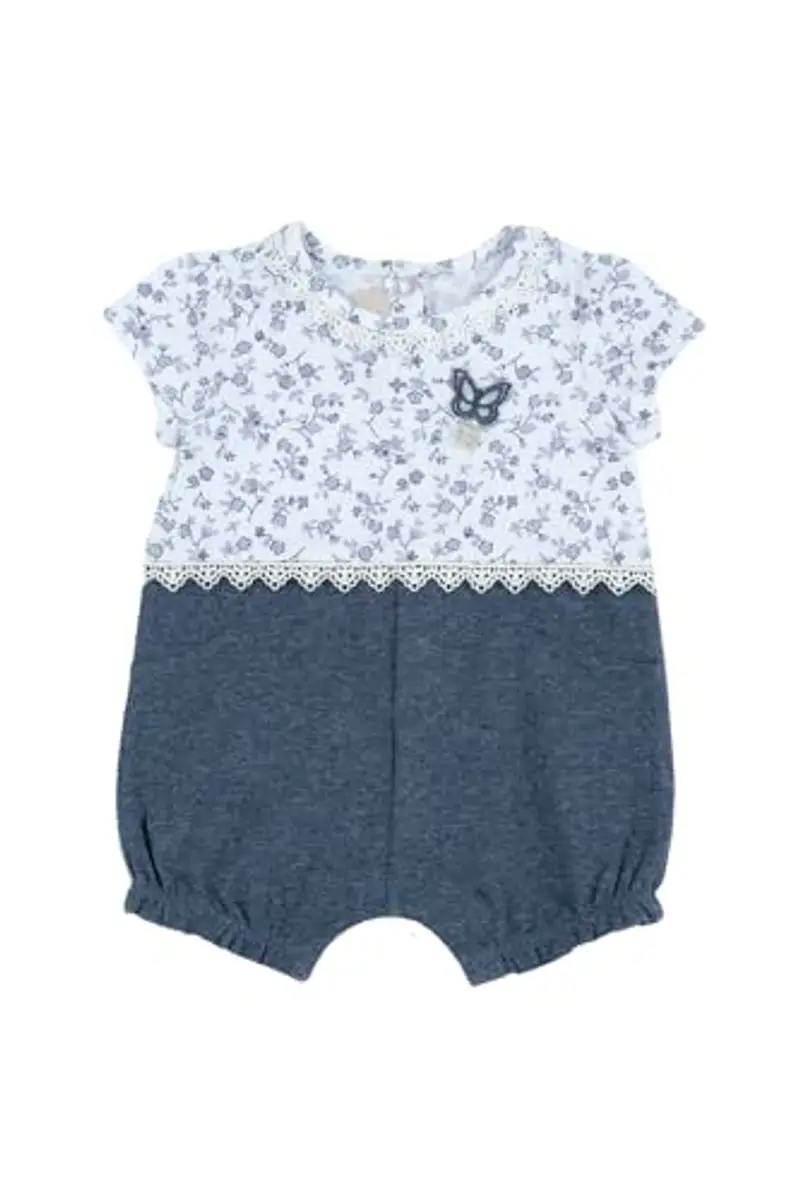 Chicco, Pagliaccetto Neonata, Elegante, In Morbido Cotone, con Comoda Apertura sulla Schiena e a Patello, Designed in Italy, Abbigliamento Neonata 0-24 Mesi