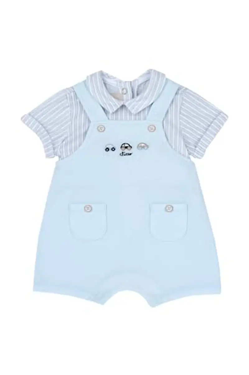 CHICCO Pagliaccetto Neonato Elegante Cotone Schiena Patello