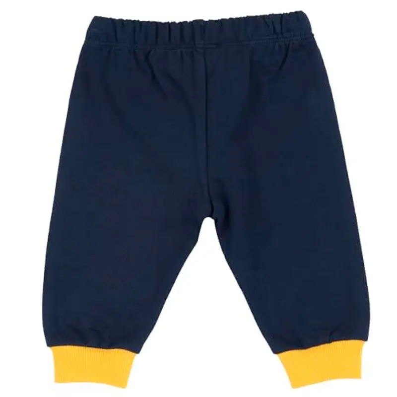 Chicco Pantaloni della Tuta, Pantaloni Bimbo 0-24, Blu (1), 3 Mesi miniatura 2