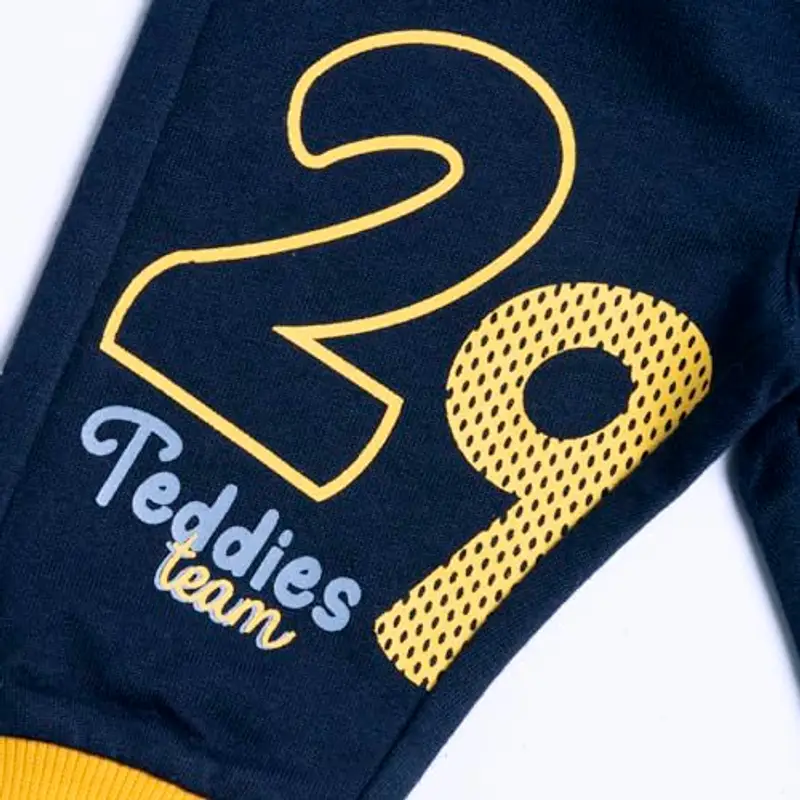 Chicco Pantaloni della Tuta, Pantaloni Bimbo 0-24, Blu (2), 12 Mesi miniatura 3