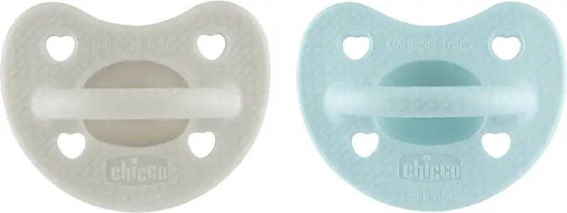 Physio Forma Luxe ciuccio 6-16 m grigio/Menta 2 pz