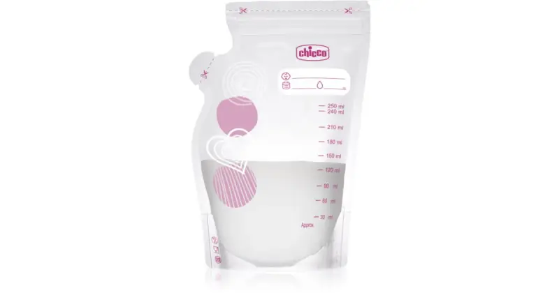 sacchetto per conservare il latte materno 30x250 ml