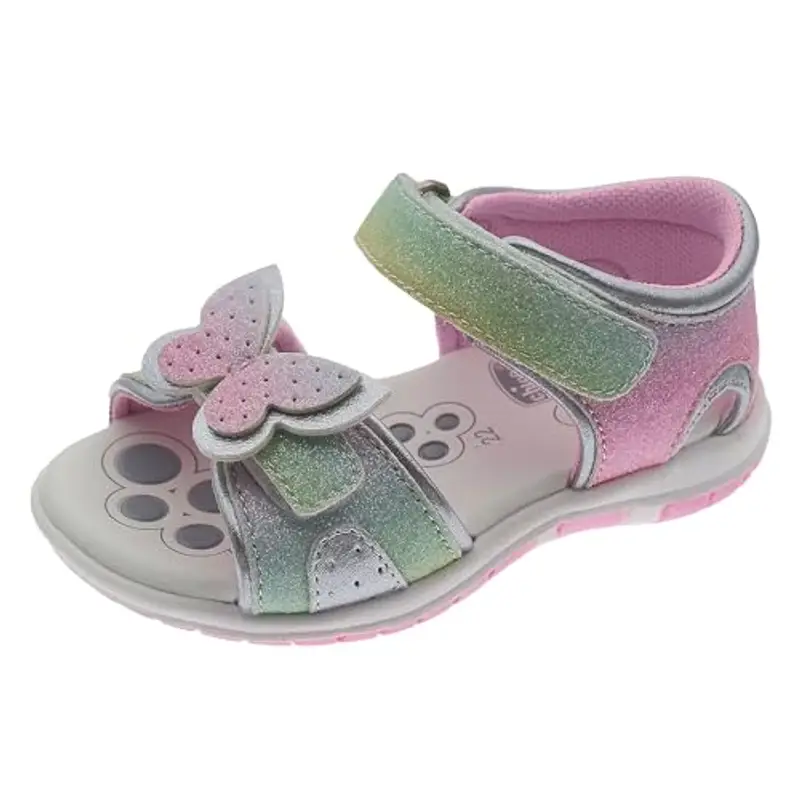 Chicco, Sandali Bambina, con Chiusura con Doppio Strappo, Scarpe Bambine e Ragazze, Designed in Italy