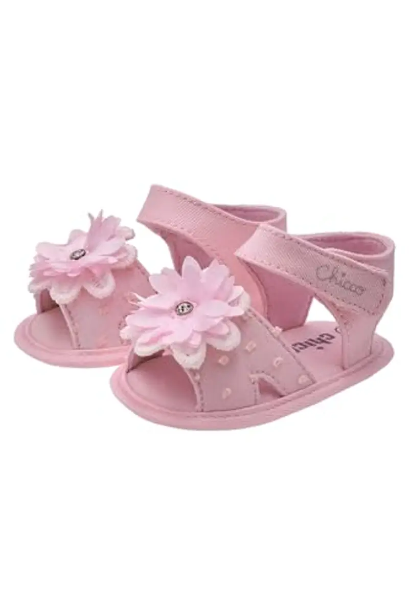 Chicco, Sandali Neonata, Sandali Eleganti Bambina, con Comoda Chiusura a Strappo, Scarpe Bambina 0-24 Mesi, Designed in Italy miniatura 3