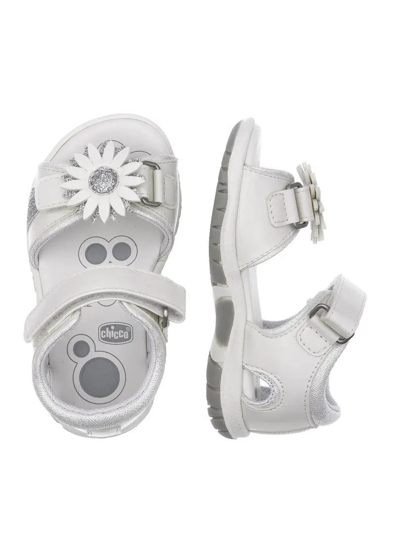 CHICCO, Sandalo Flaviana, Bambina, Bianco, Taglia: 25 miniatura 2