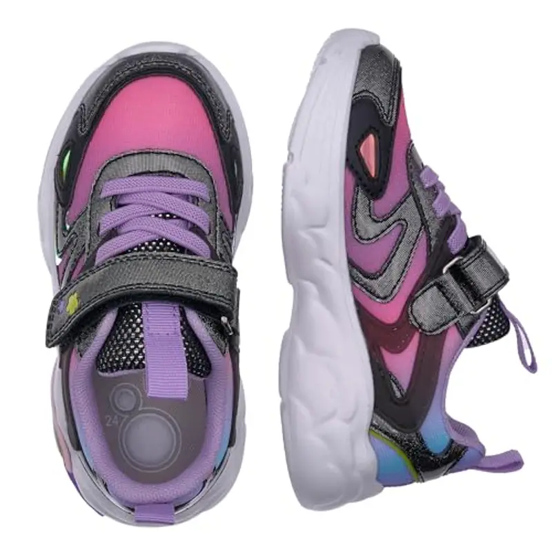 Chicco, Scarpe con Luci, Sneaker Bambina, con Comoda Chiusura con Doppio Strappo, Comode, Flessibili e Traspiranti miniatura 2