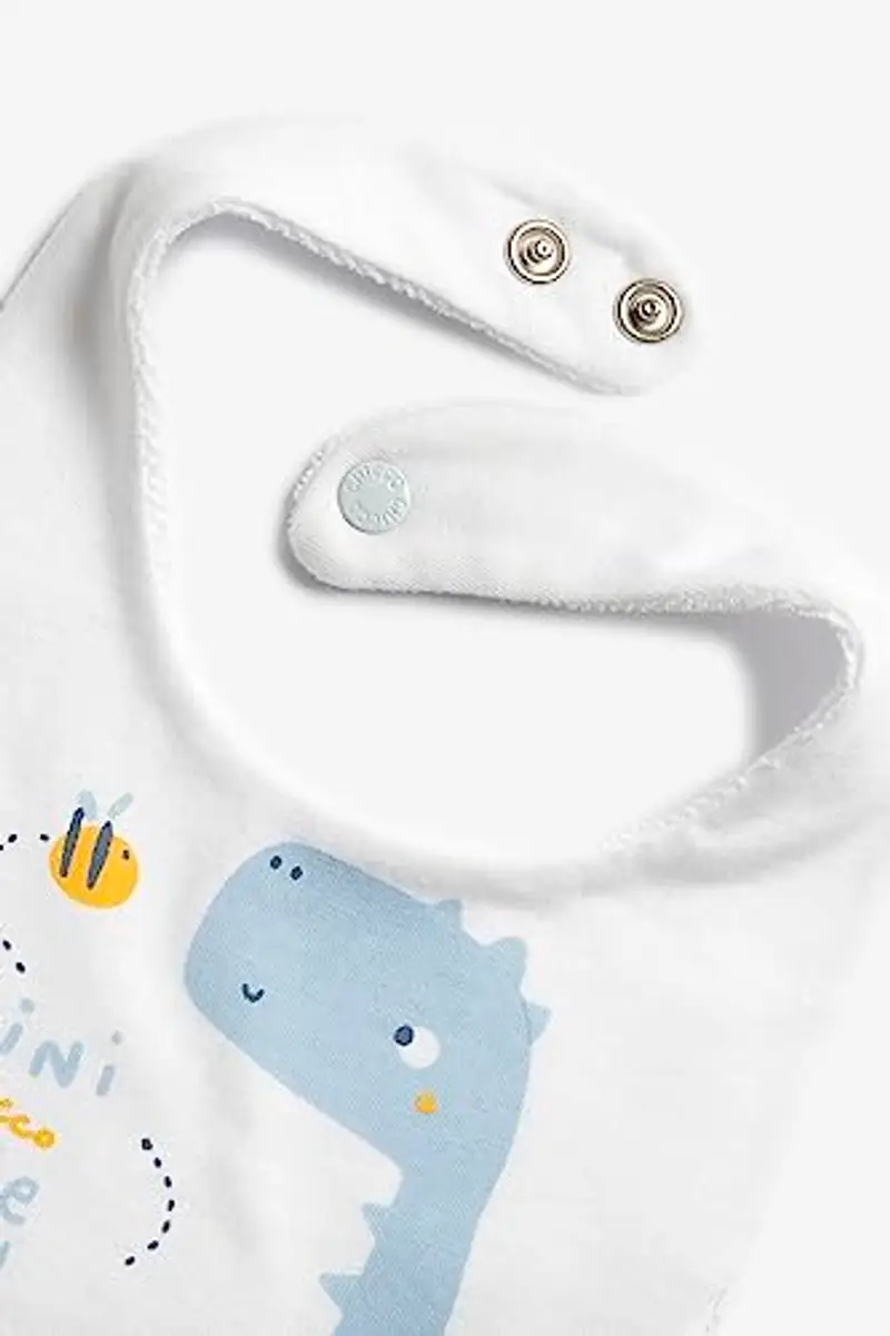 Chicco, Set Bavaglie in Morbido Cotone, Bavaglie Neonato e Neonata, Designed in Italy miniatura 3