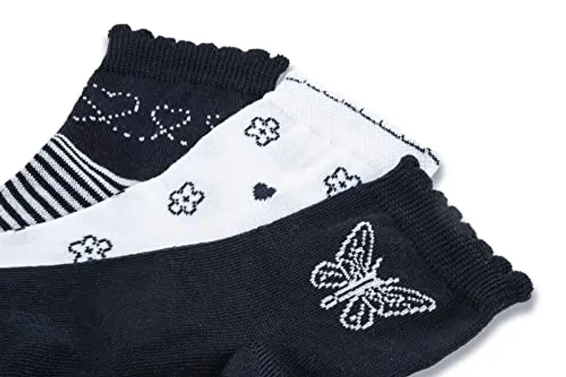 Chicco, Set Calze Corte in Cotone, Calze Neonato e Neonata, Designed in Italy miniatura 2