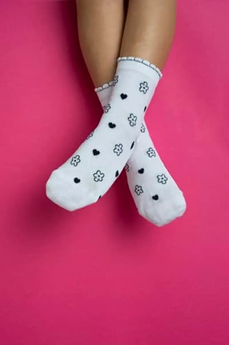 Chicco, Set Calze Corte in Cotone, Calze Neonato e Neonata, Designed in Italy miniatura 3