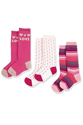 Chicco Set Calzini sotto Il Ginocchio in Cotone Calze (Pacco da 3) Unisex