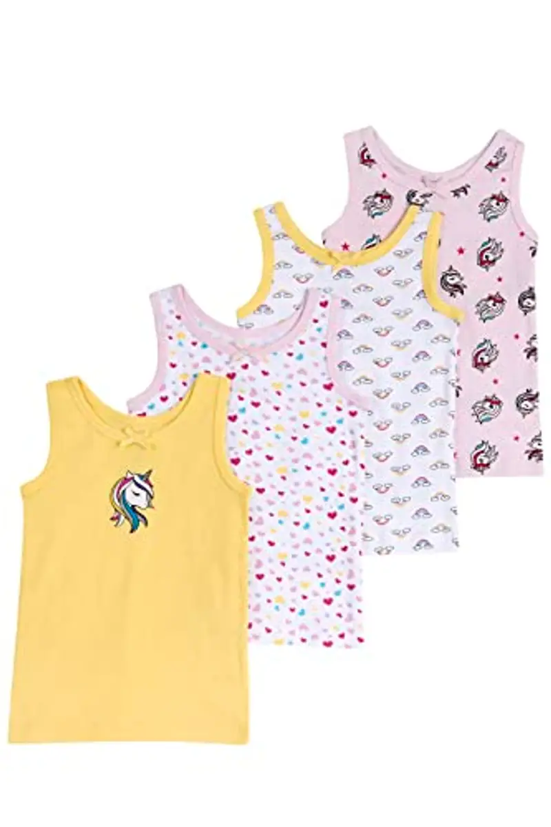 Chicco, Set Canottiere in Cotone, Intimo Bambina, Designed in Italy
