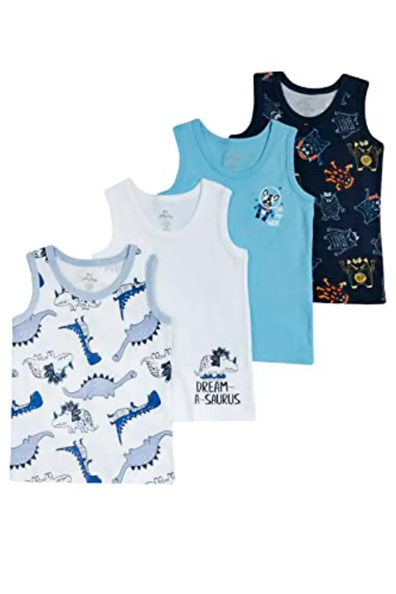 Chicco, Set Canottiere in Cotone, Intimo Bambino e Bambina, Designed in Italy